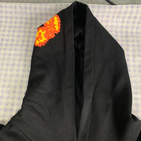 Denim Tears Black Printed Long Sleeve Sport Hoodie Unisex - Picture 4 of 8